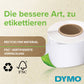 Rotolo da 220 etichette Dymo LabelWriter Spediz./Badge 101x54 mm bianco S0722430