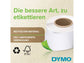 Rotoli da 260 etichette Dymo LabelWriter Indirizzi Estesi 89x36 mm bianco confezione da 2 rotoli - S0722400