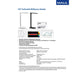 Lampada da scrivania MAUL a LED MAULjazzy, dimmerabile alluminio bianco 8 W, 410 Lm, 3000K - 8201802