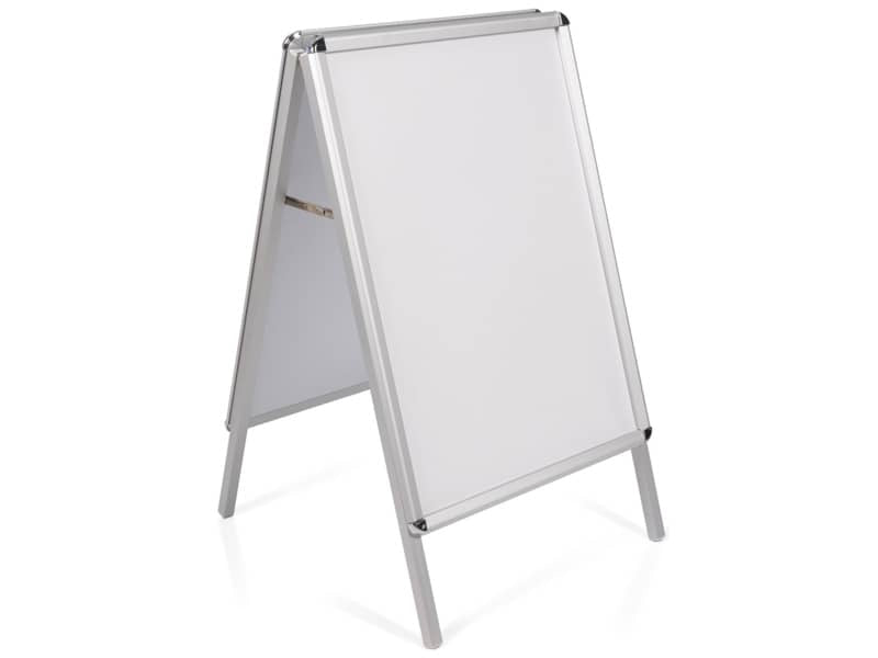 Cavalletto bifacciale per poster Bi-Office con cornice a scatto 64x89 cm DKT40303032