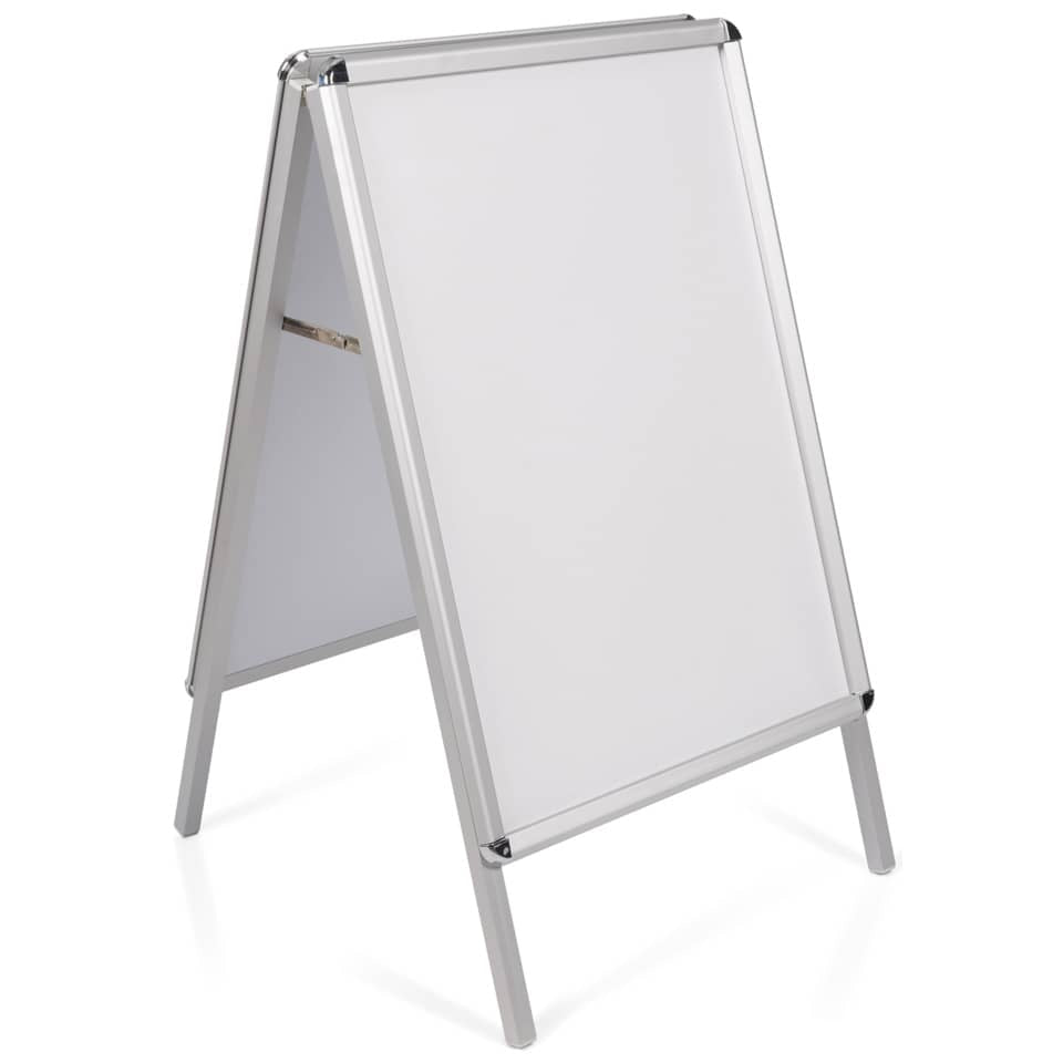 Cavalletto bifacciale per poster Bi-Office con cornice a scatto 64x89 cm DKT40303032