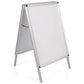 Cavalletto bifacciale per poster Bi-Office con cornice a scatto 64x89 cm DKT40303032