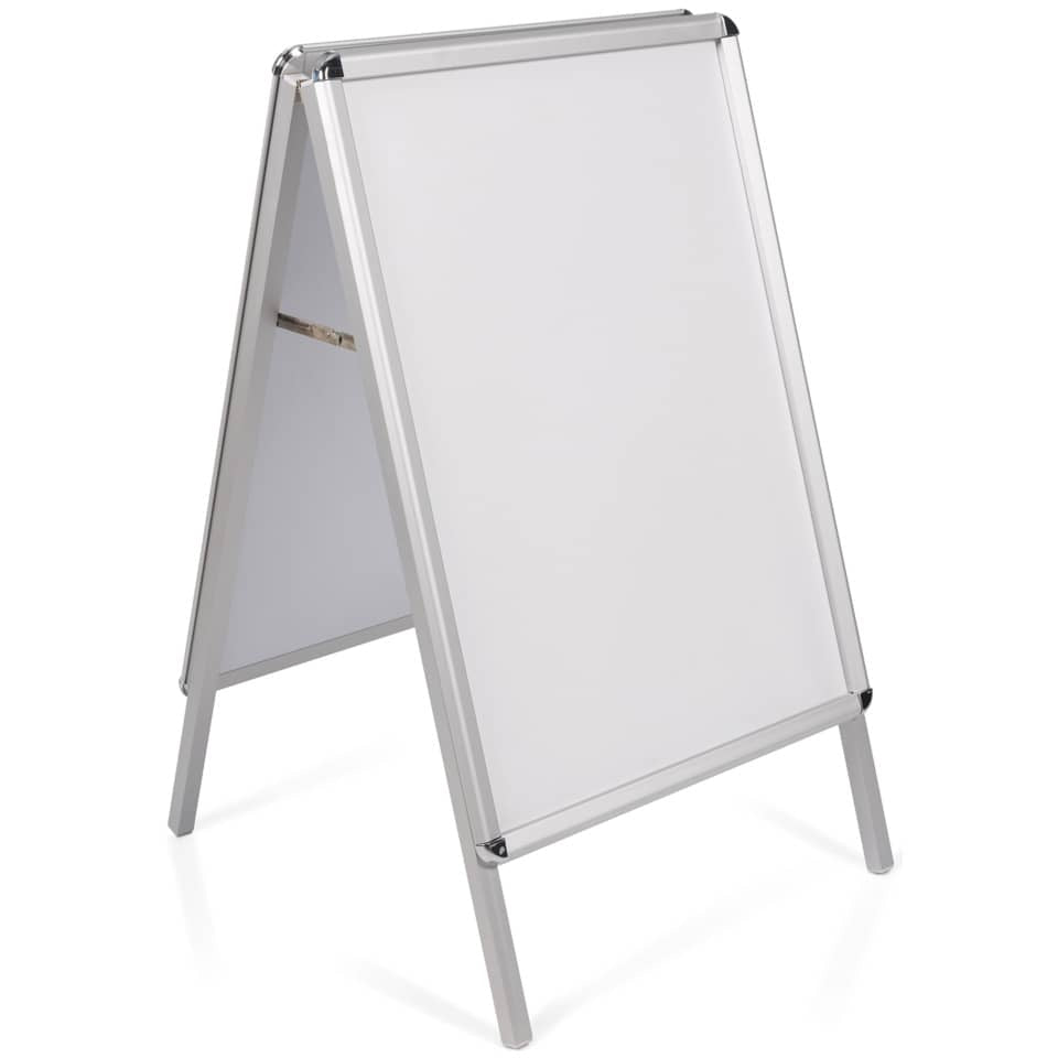Cavalletto bifacciale per poster Bi-Office con cornice a scatto 47x80 cm DKT60303032