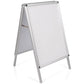 Cavalletto bifacciale per poster Bi-Office con cornice a scatto 47x80 cm DKT60303032