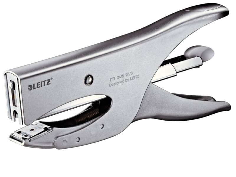 Cucitrice a pinza max 40 fogli Leitz 5549 grigio metallizzato satinato 55490081