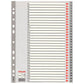 Divisori per rubrica Esselte A4 PPL numerica 1-31 100108