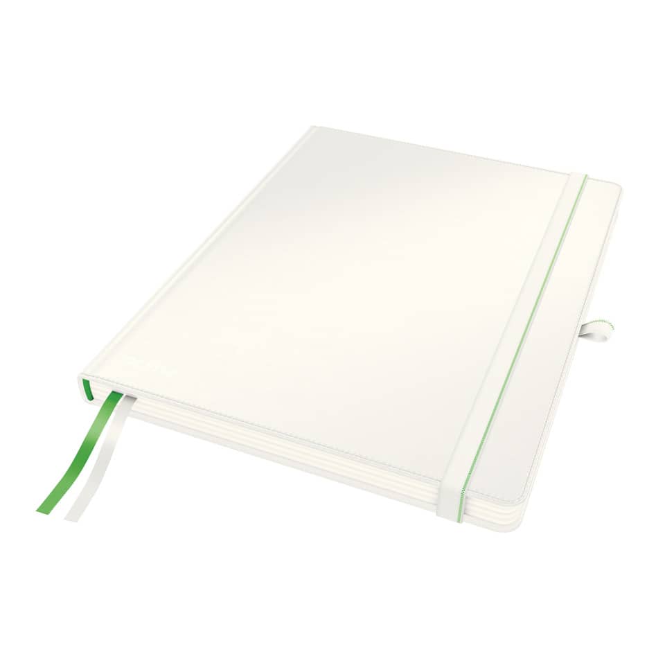 Taccuino a righe formato iPad - 80 fogli Leitz Complete bianco 44740001