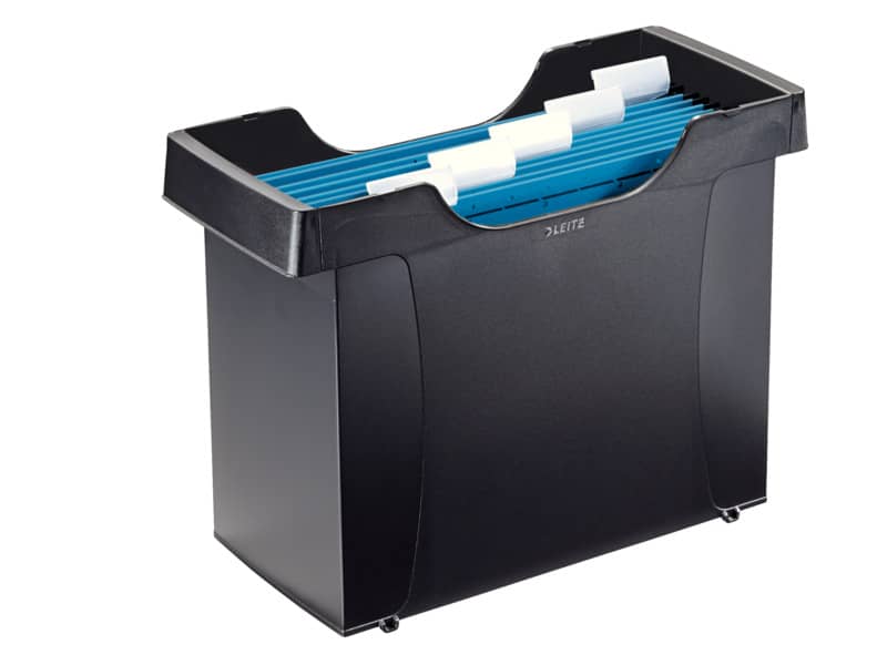 Portacartelle sospese Leitz Mini File Plus in polistirolo A4 nero 19930395