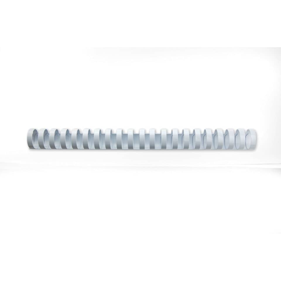 Dorsi plastici a 21 anelli GBC ComBind 25 mm A4 bianco - fino a 225 fogli conf da 50 dorsi - 4028202