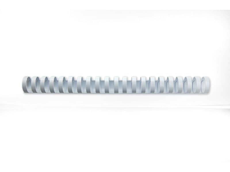 Dorsi plastici a 21 anelli GBC CombBind 28 mm A4 bianco - fino a 240 fogli conf da 50 dorsi - 4028203