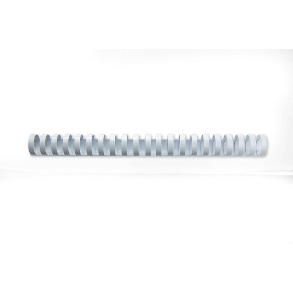 Dorsi plastici a 21 anelli GBC CombBind 28 mm A4 bianco - fino a 240 fogli conf da 50 dorsi - 4028203