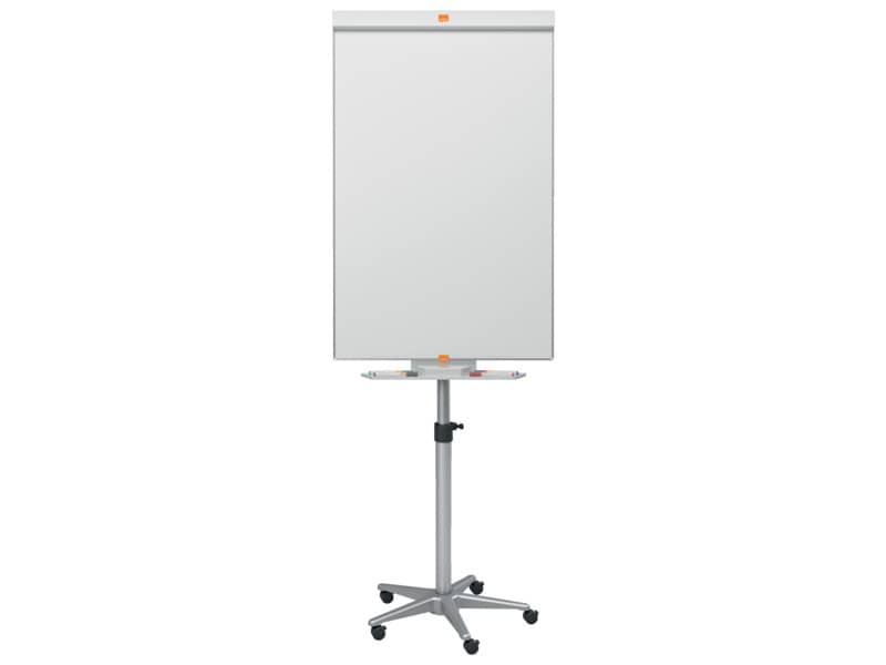 Portablocco magnetico a cavalletto Nobo Classic mobile in acciaio bianco 69x190 cm - 1902386