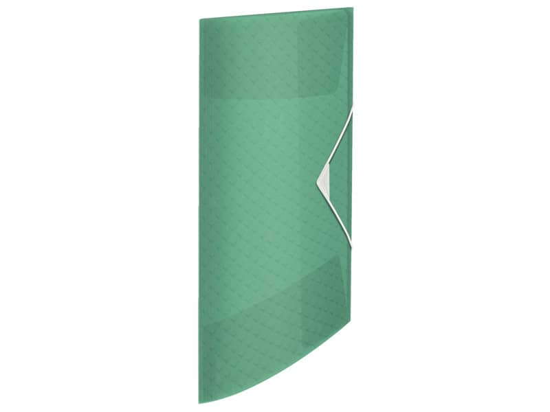 Cartella a 3 lembi Esselte Colour'Ice PP goffrato A4 verde 626223