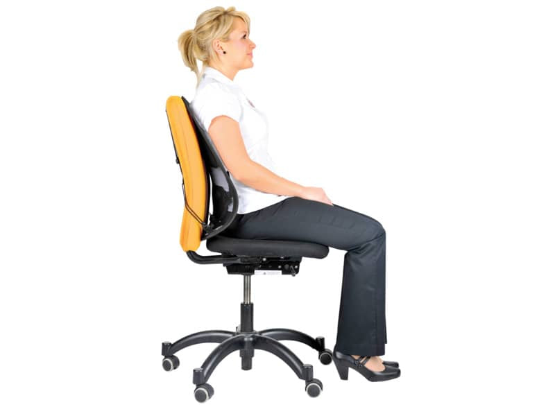 Supporto FELLOWES Professional Series™ per schiena tessuto in rete nero 50x45x16cm - 8029901