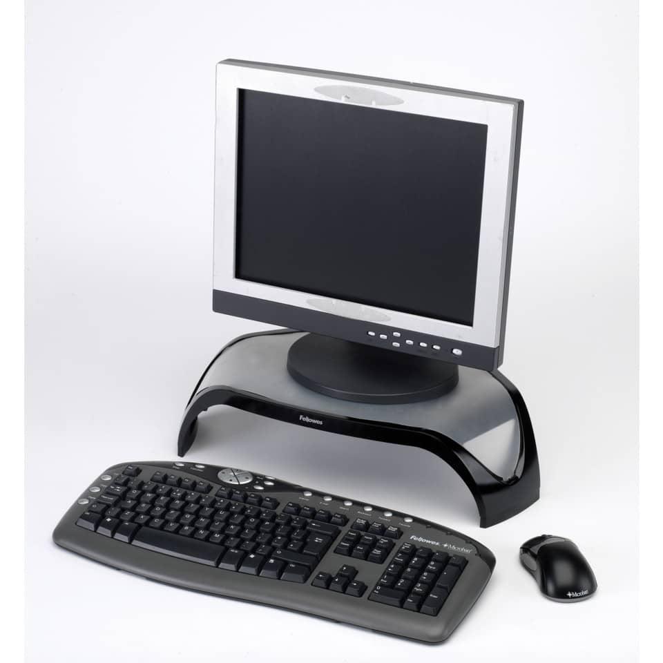 Supporto FELLOWES Smart Suites per monitor plastica grigio/nero 30x53 cm 8020101