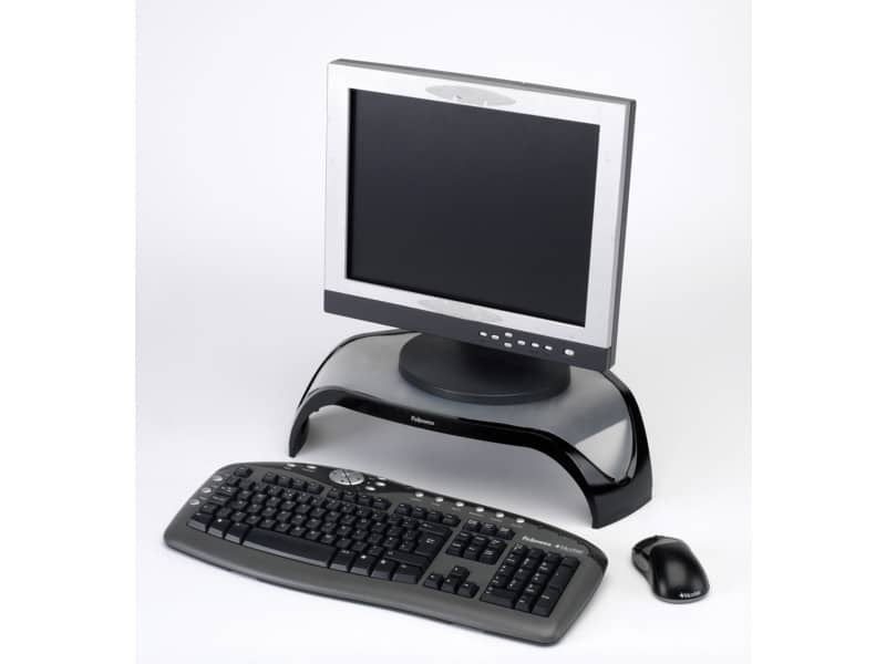 Supporto FELLOWES Smart Suites per monitor plastica grigio/nero 30x53 cm 8020101