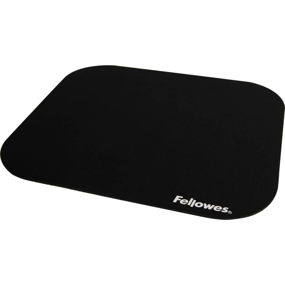 Tappetino mouse FELLOWES neoprene nero 23 x 20,3 x 0,6 cm 58024