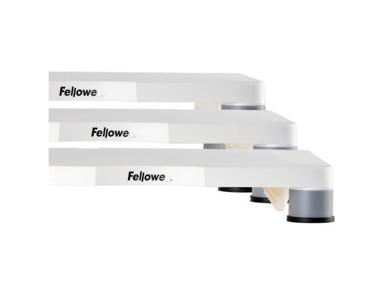 Supporto FELLOWES per monitor standard plastica riciclata grigio 10x33x34 cm 91712