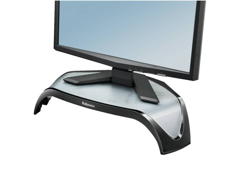 Supporto FELLOWES Smart Suites per monitor plastica grigio/nero 30x53 cm 8020101