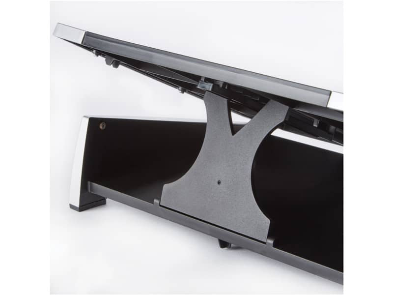 Supporto FELLOWES laptop Office Suites plastica nero/argento 16,5x38,4x28,9 cm 8032001