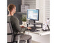 Supporto FELLOWES Premium per monitor plastica riciclata grafite 18x33x34 cm 9169401