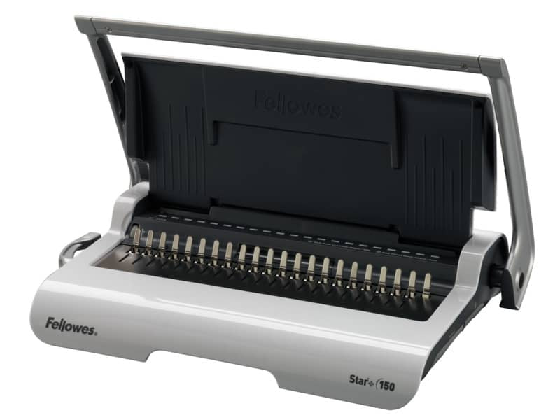 Rilegatrice a dorsi plastici FELLOWES Star+ 150 capacità di perforazione 15 fogli - 5627501