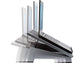 Supporto FELLOWES laptop Office Suites plastica nero/argento 16,5x38,4x28,9 cm 8032001