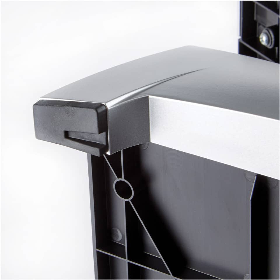 Supporto FELLOWES laptop Office Suites plastica nero/argento 16,5x38,4x28,9 cm 8032001