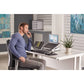 Supporto FELLOWES laptop Office Suites plastica nero/argento 16,5x38,4x28,9 cm 8032001
