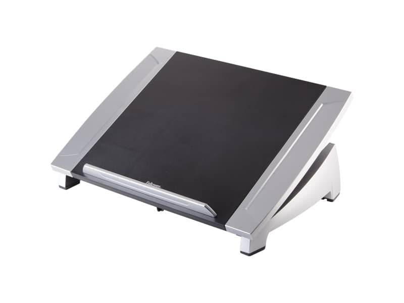 Supporto FELLOWES laptop Office Suites plastica nero/argento 16,5x38,4x28,9 cm 8032001