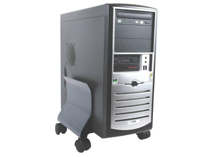 Supporto FELLOWES Premium per CPU acciaio nero 24,1x20,3x22,9 cm 9169201