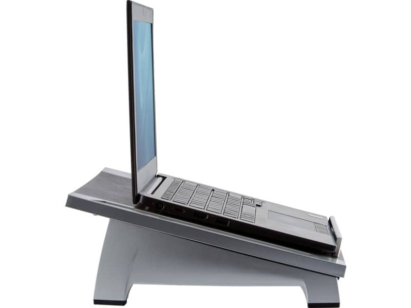 Supporto FELLOWES laptop Office Suites plastica nero/argento 16,5x38,4x28,9 cm 8032001