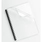 Copertine per rilegatrici FELLOWES Clear PVC A4 180my conf.100 pz - 5375901