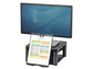 Supporto FELLOWES Premium Plus per monitor plastica riciclata grafite 34,3x33,3x6,4-16,5 cm - 9169501