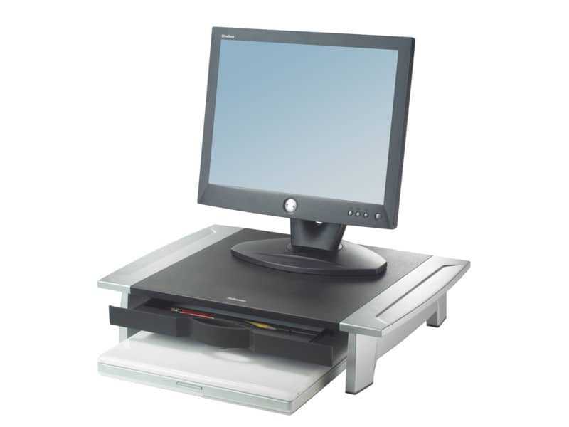 Supporto FELLOWES Office Suites standard per monitor nero/argento 10x50x36,4 cm 8031101