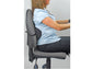 Supporto FELLOWES lombare portatile Smart Suites™ schiuma alta densità e tessuto nero 5,4x30,4x12,6 cm - 8042101