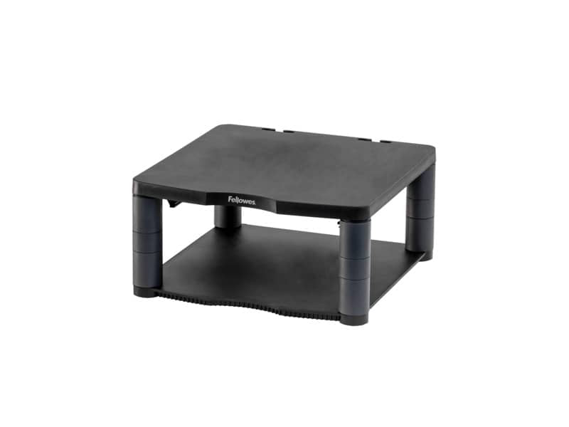 Supporto FELLOWES Premium per monitor plastica riciclata grafite 18x33x34 cm 9169401