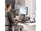 Supporto FELLOWES Premium Plus per monitor plastica riciclata grafite 34,3x33,3x6,4-16,5 cm - 9169501
