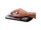 Tappetino mouse con poggiapolsi FELLOWES gel grafite 15,6x25x2,6 cm 9374001
