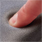 Tappetino mouse con poggiapolsi FELLOWES gel grafite 15,6x25x2,6 cm 9374001