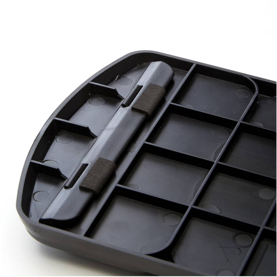 Tappetino mouse con poggiapolsi FELLOWES gel grafite 15,6x25x2,6 cm 9374001