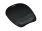 Tappetino mouse con poggiapolsi FELLOWES Memory nero 27,6x23,2x3,2 cm- 9176501
