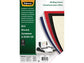 Copertine per rilegatura FELLOWES Delta goffrate cartoncino royal blu A4 250 g/m² conf. 100 pezzi - 5371305
