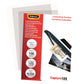 Pouches per plastificatrici Fellowes Standard Capture125 finitura lucida - 2x125 µm 60x90 mm Conf. 100 pz - 5397402