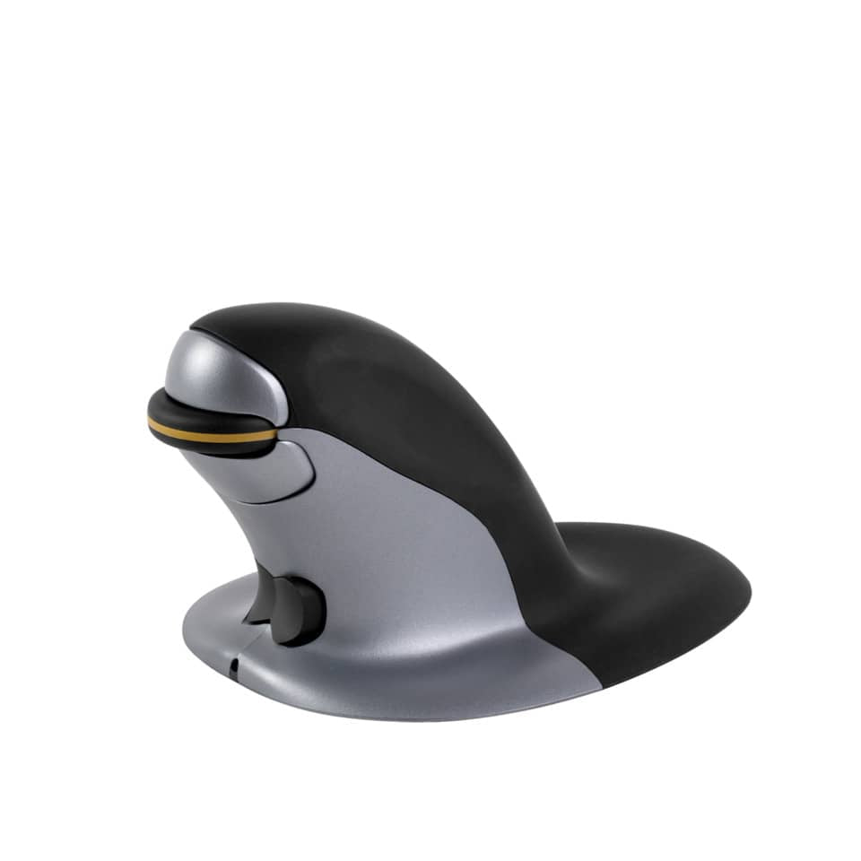 Mouse verticale FELLOWES Penguin® Wireless nero/argento piccolo 9894901