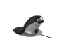 Mouse verticale FELLOWES Penguin® con filo grigio/nero piccolo 9894801