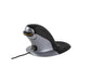Mouse verticale FELLOWES Penguin® con filo grigio/nero piccolo 9894801