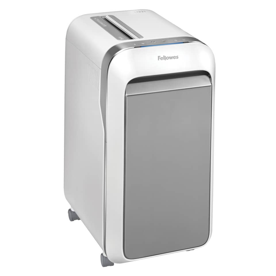 Distruggidocumenti uso moderato Fellowes LX221 - P-5 - 30 L - taglio a microframmenti 2x12 mm - bianco 5050501