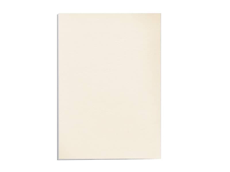 Copertine per rilegatura FELLOWES Delta goffrate cartoncino avorio A4 250 g/m² conf. 100 pezzi - 5370004