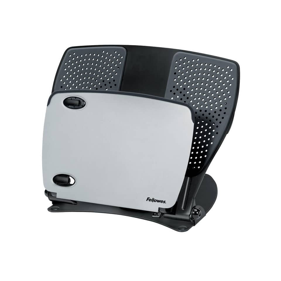 Supporto FELLOWES notebook Professional Series™ plastica e metallo nero/silver 8024602